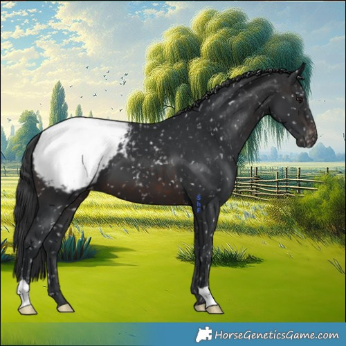 Horse Color:Brown Snowcap 
