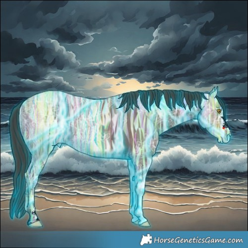 Horse Color:Thunderstruck Liver Chestnut Ice 