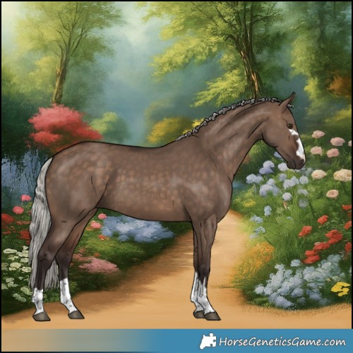 Horse Color:Silver Brown Dun