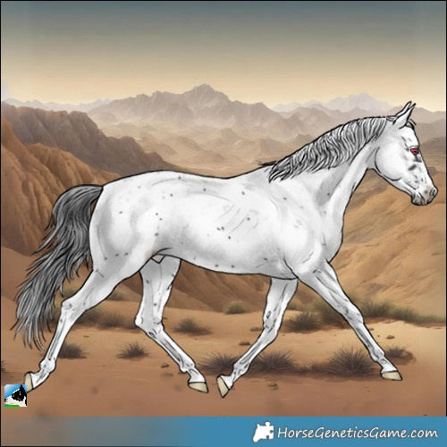 Horse Color:Black Sabino Splash Frame