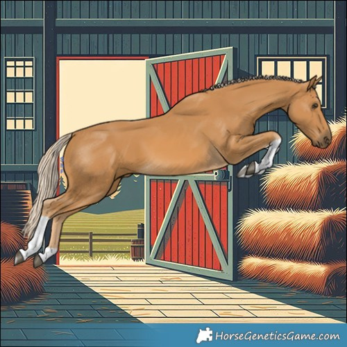 Horse Color:Palomino Tobiano 