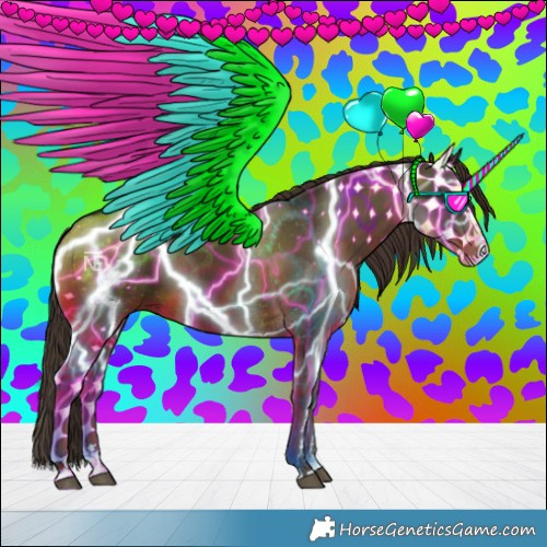 Horse Color:Liver Chestnut Splash 
