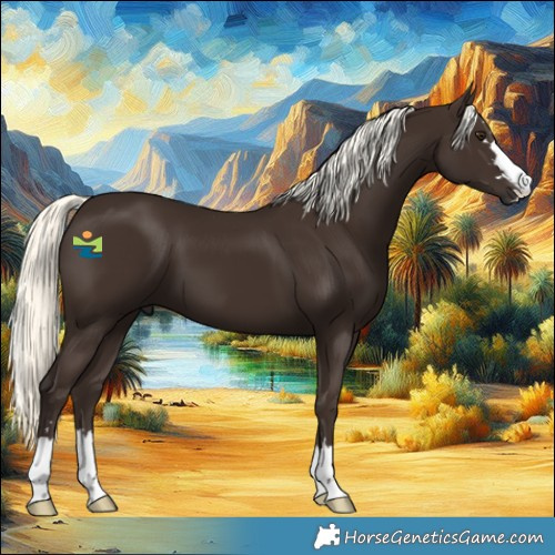 Horse Color:Liver Chestnut Mushroom