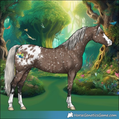 Horse Color:Liver Red Dun Mushroom Snowflake Varnish Brindle 
