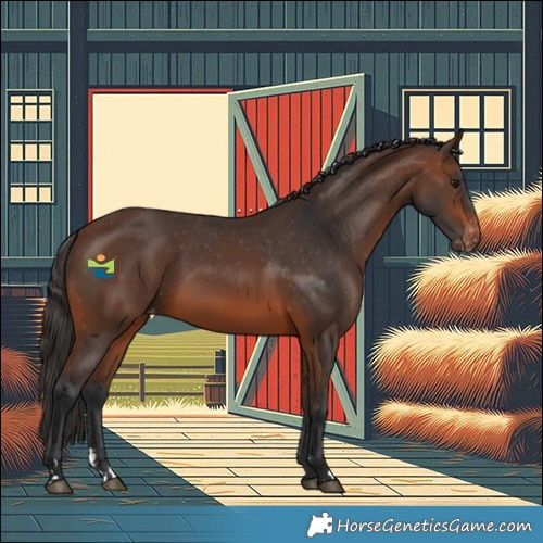 Horse Color:Brown Varnish