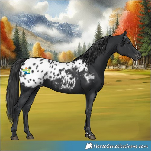 Horse Color:Black Blanket 
