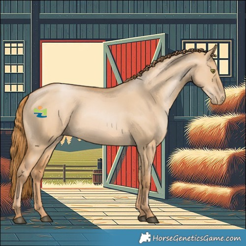 Horse Color:Red Dun Pearl