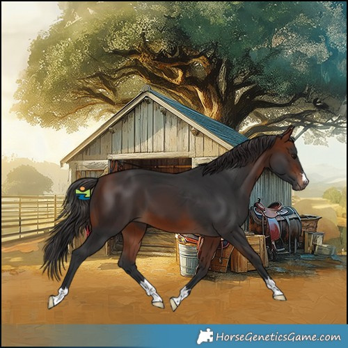 Horse Color:Bay 