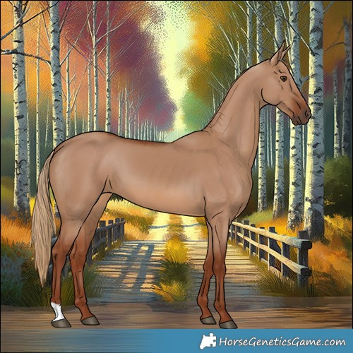 Horse Color:Red Dun