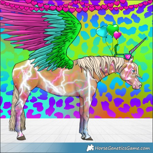 Horse Color:Palomino Frame 
