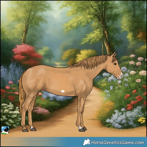 Horse Color:Chestnut Frame 