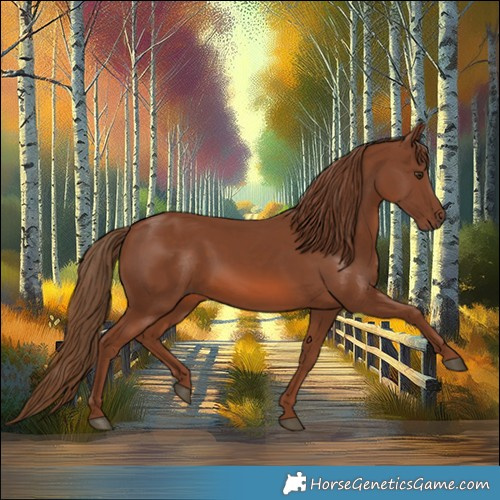 Horse Color:Chestnut 