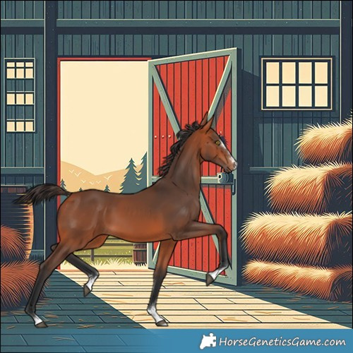 Horse Color:Bay 