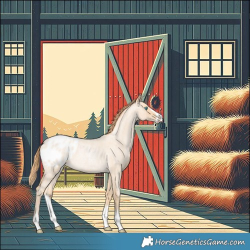 Horse Color:Buckskin Roan Pearl Splash Frame Blanket 