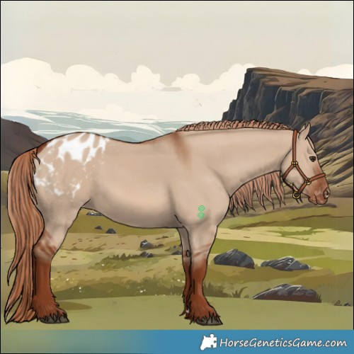 Horse Color:Red Dun Blanket 