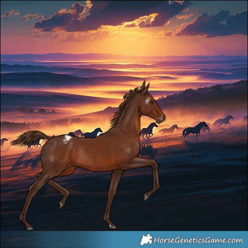 Horse Color:Gray Chestnut Appaloosa Rabicano 