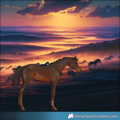 Horse Color:Liver Chestnut Rabicano