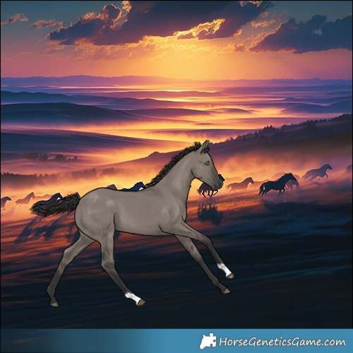 Horse Color:Smoky Grullo 