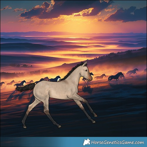 Horse Color:Brown Dun 