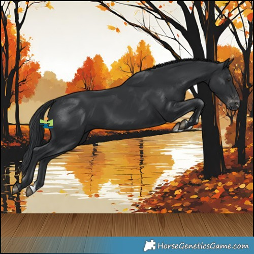 Horse Color:Black Varnish 