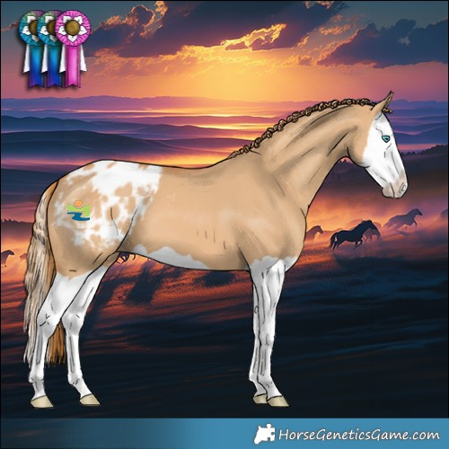 Horse Color:Red Dun Splash Blanket 