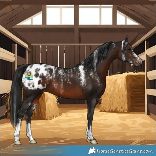 Horse Color:Powder White Gray Bay Blanket 