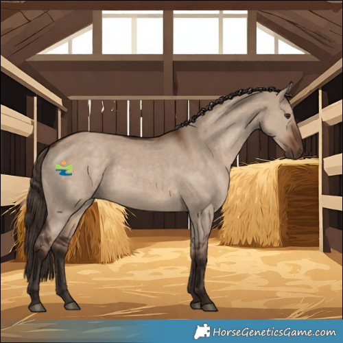 Horse Color:Liver Red Dun