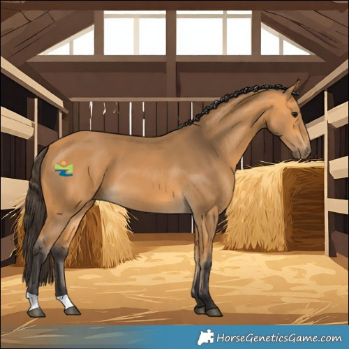 Horse Color:Buckskin