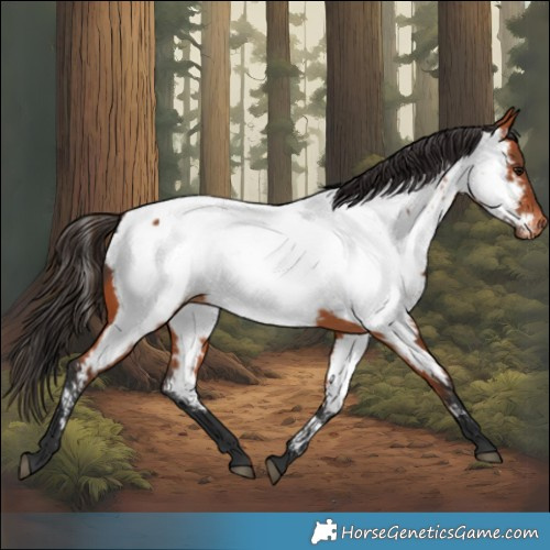 Horse Color:Bay Near Fewspot