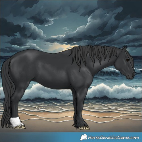 Horse Color:Black 