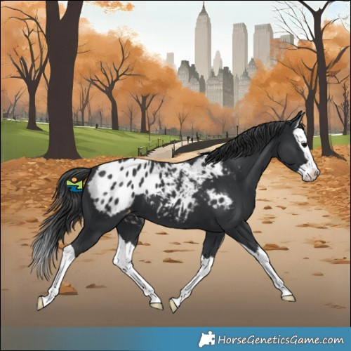Horse Color:Black Splash Blanket 