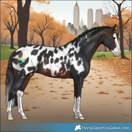 Horse Color:Brown Splash Blanket
