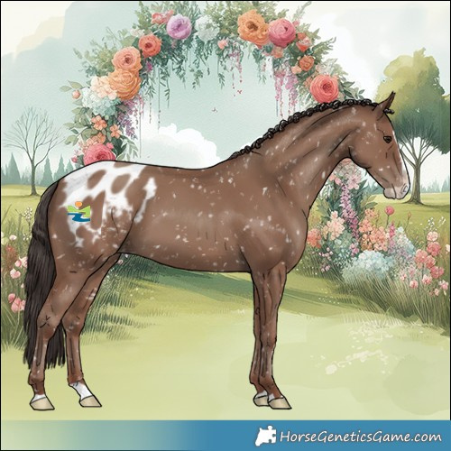 Horse Color:Classic Champagne Splash Blanket 