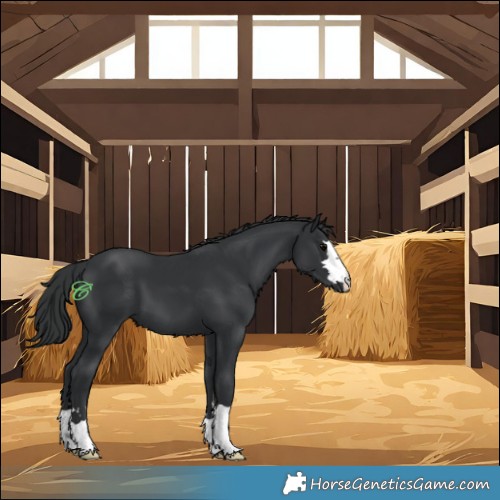 Horse Color:Black 