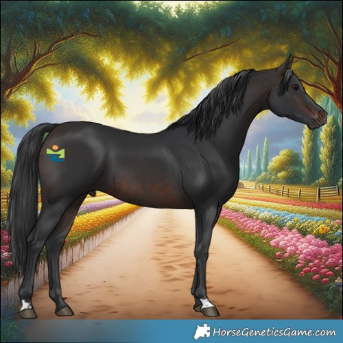 Horse Color:Brown Mushroom