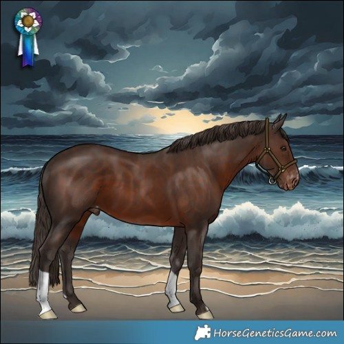Horse Color:Liver Chestnut Varnish 