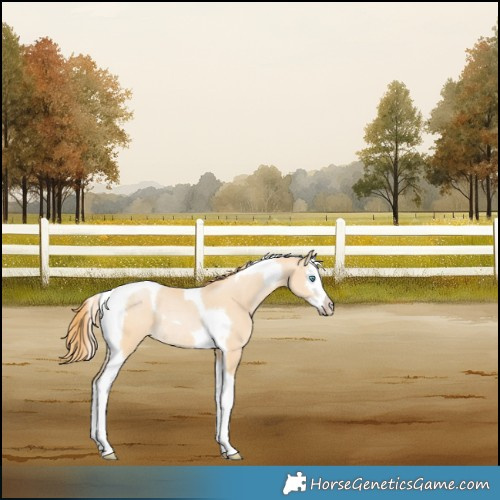 Horse Color:Buckskin Splash Tobiano Rabicano 
