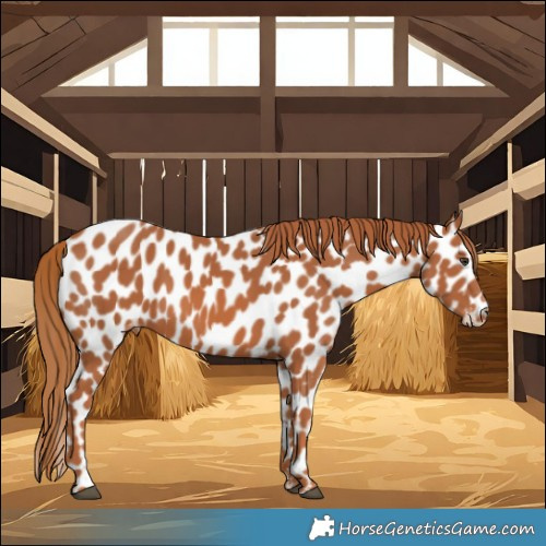 Horse Color:Chestnut Leopard 