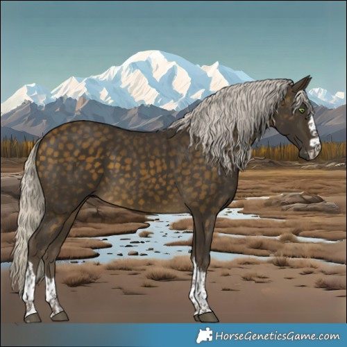 Horse Color:Silver Buckskin 