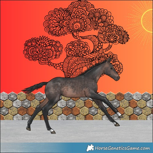 Horse Color:Platinum Brown