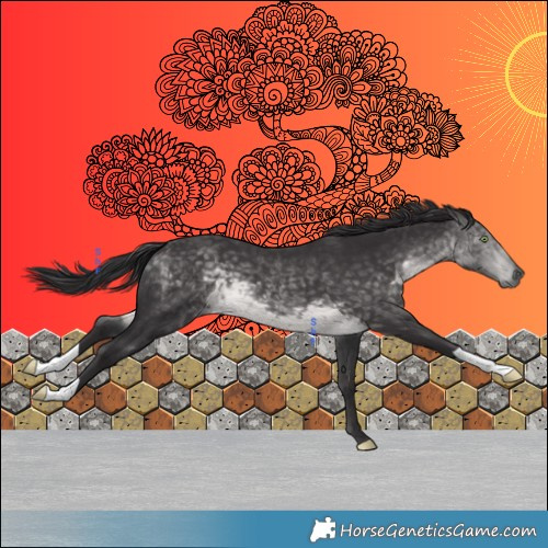 Horse Color:Platinum Buckskin 