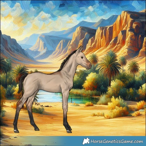 Horse Color:Bay Dun