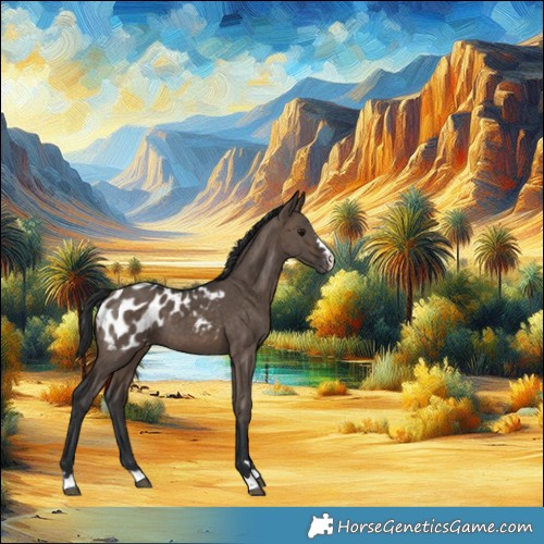 Horse Color:Brown Dun Blanket