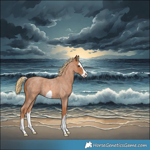 Horse Color:Red Roan Splash Frame