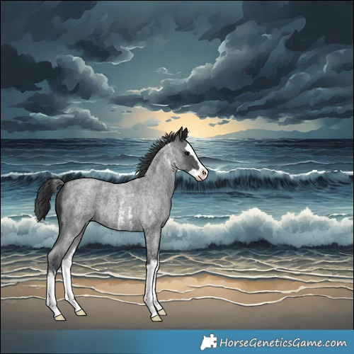 Horse Color:Blue Roan Sabino Splash 