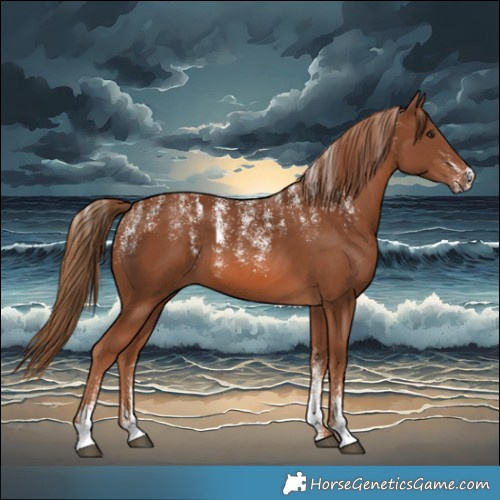 Horse Color:Powder White Chestnut
