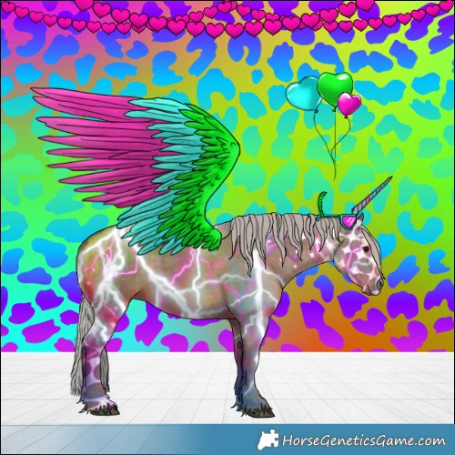 Horse Color:Silver Grullo
