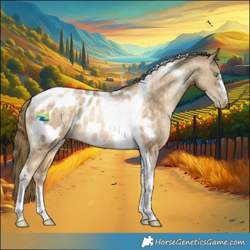 Horse Color:Buckskin Pearl Tobiano Blanket 