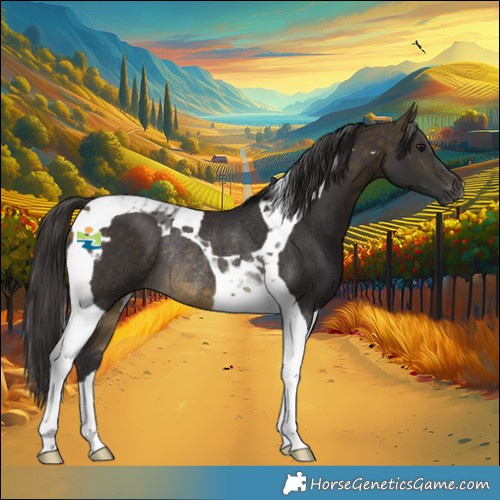 Horse Color:Buckskin Tobiano Rabicano 