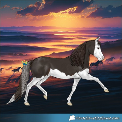 Horse Color:Liver Chestnut Splash